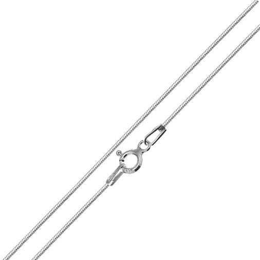 Sterling Silver Diamond Cut Square Snake Chain