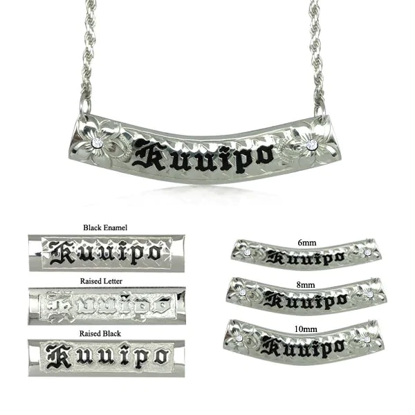 Hawaiian necklace with name hotsell